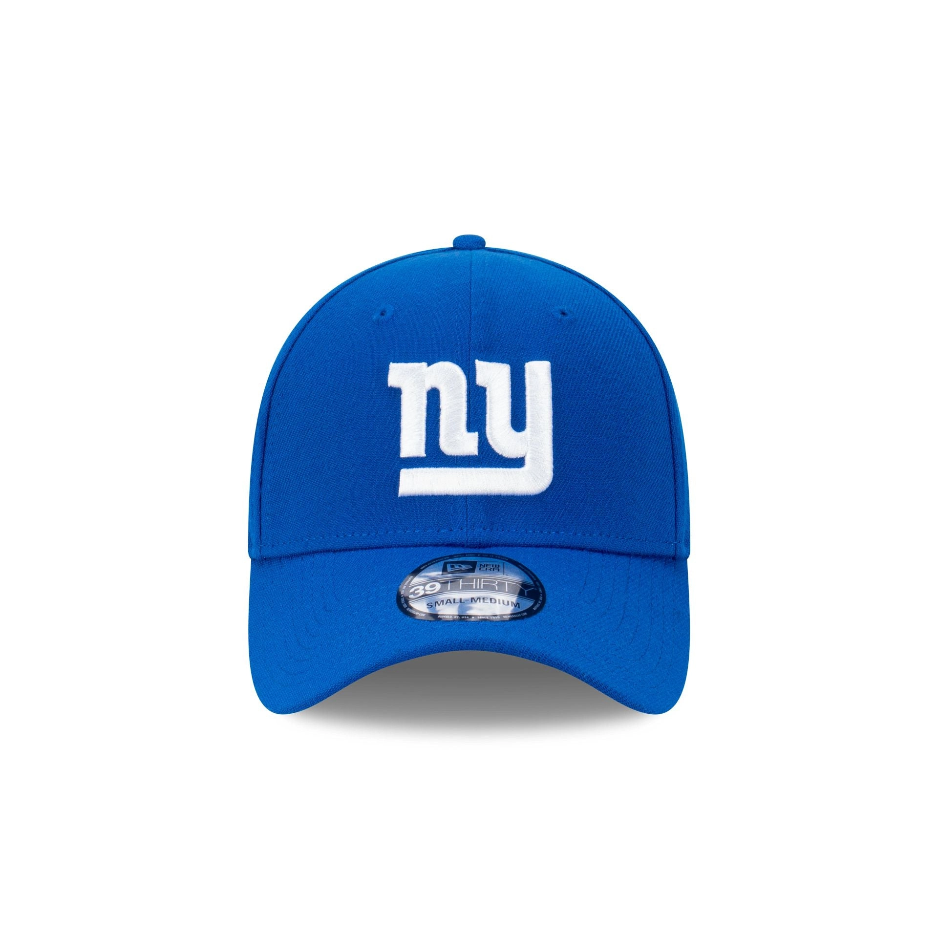 New York Giants Wordmark Team Blue 39THIRTY Stretch Fit