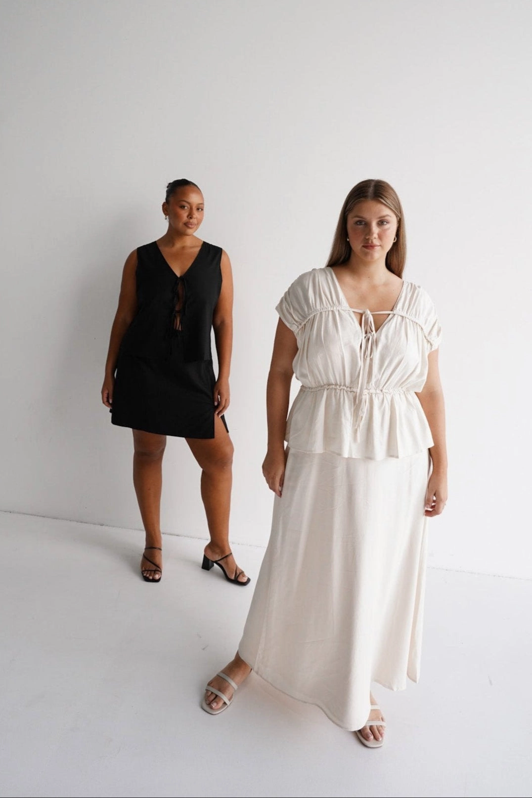 NIA SKIRT NEUTRAL