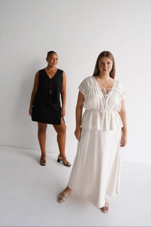 NIA SKIRT NEUTRAL