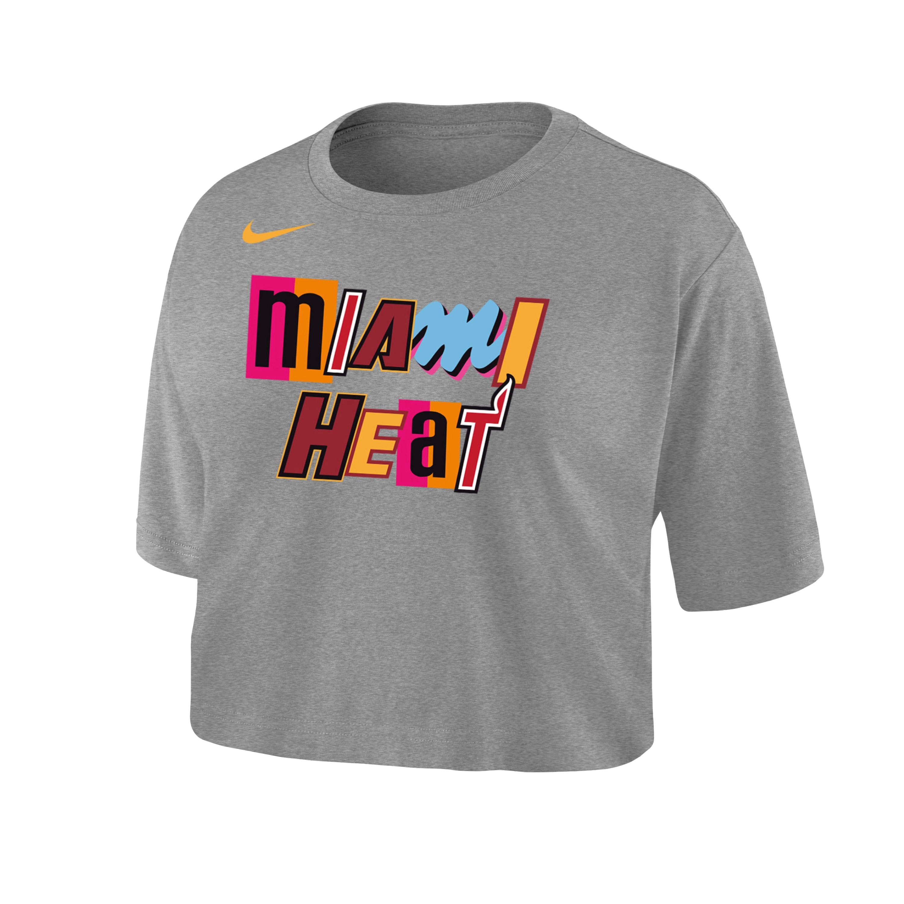 Nike Miami Mashup Vol. 2 Stacked Women's Crop Tee