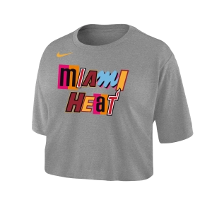 Nike Miami Mashup Vol. 2 Stacked Women's Crop Tee