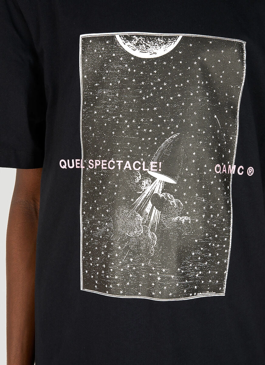 OAMC Graphic Printed Crewneck T-Shirt