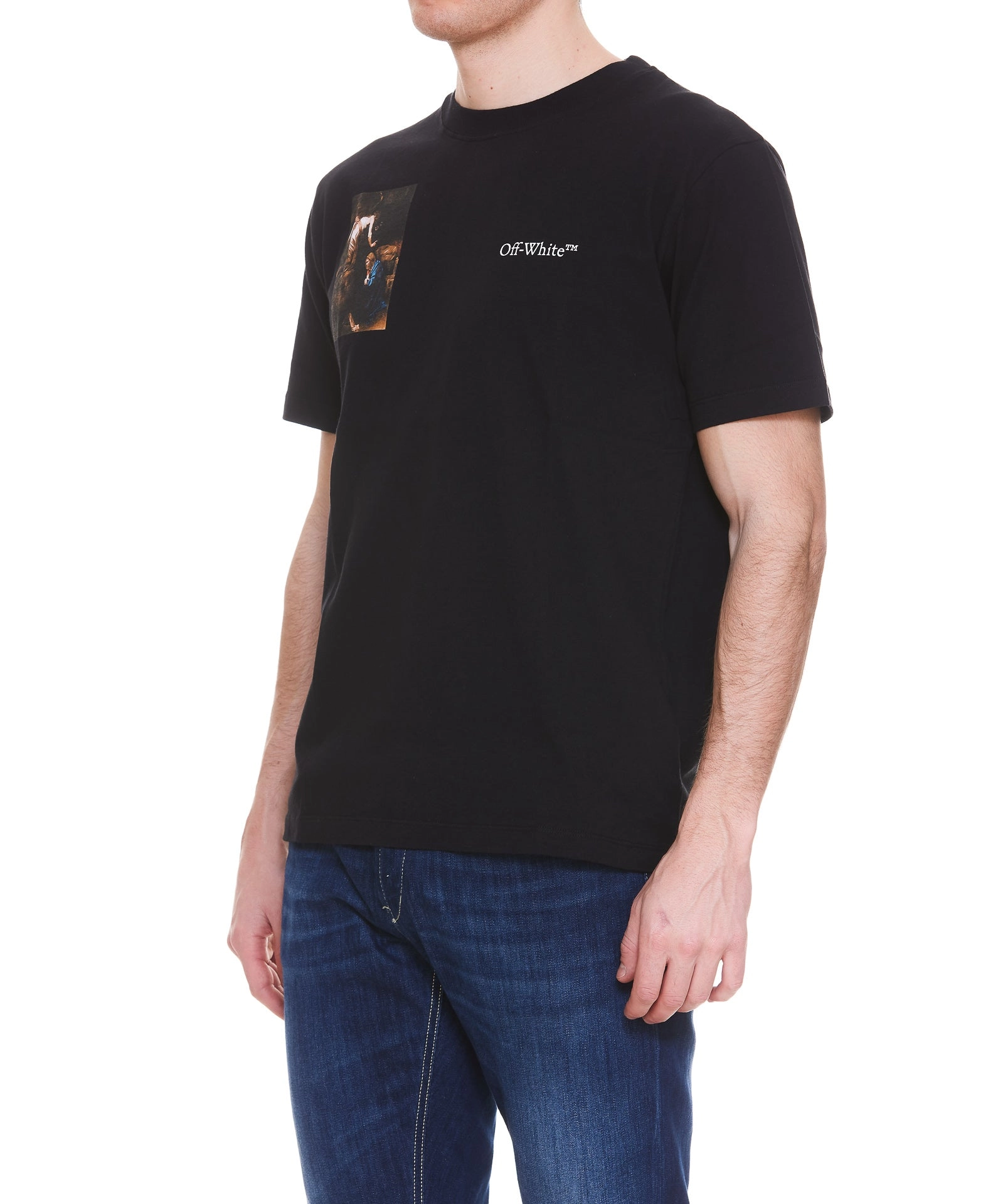 Off-White Graphic Printed Crewneck T-Shirt