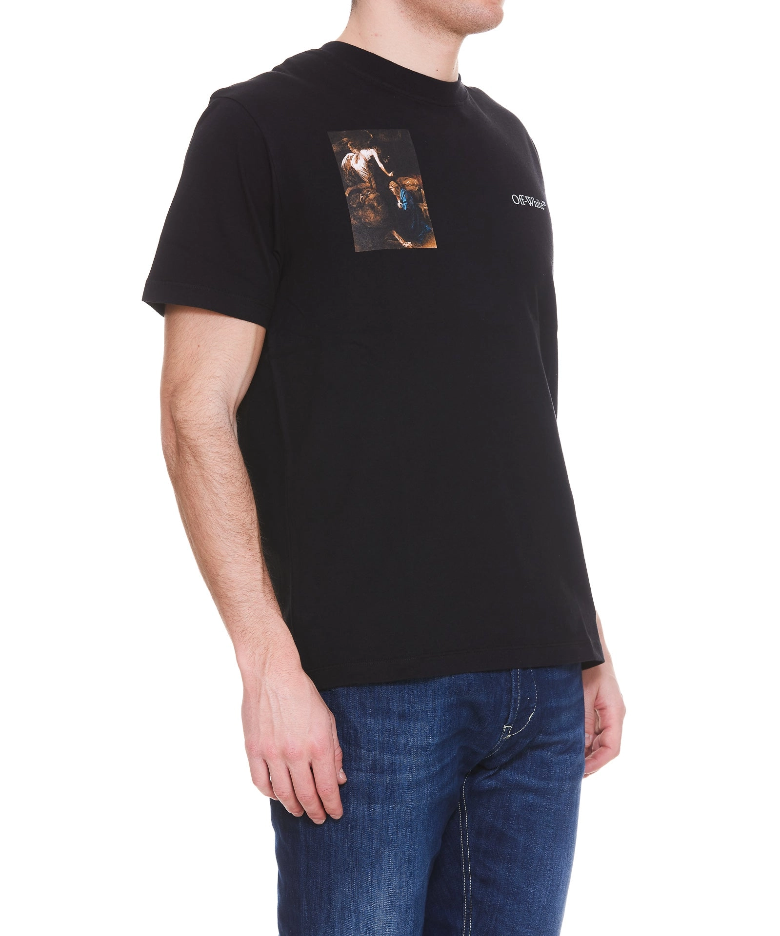 Off-White Graphic Printed Crewneck T-Shirt