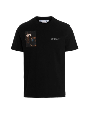 Off-White Graphic Printed Crewneck T-Shirt