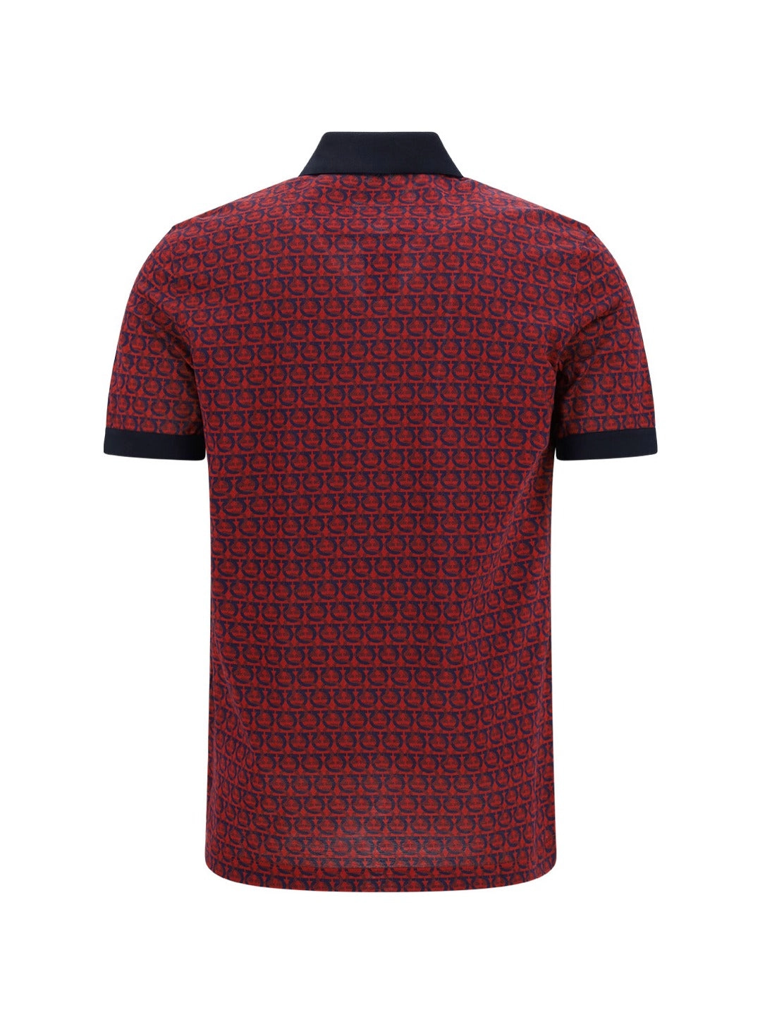 Salvatore Ferragamo Gancini Short-Sleeved Polo Shirt
