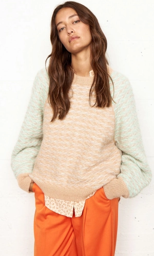 Second Female Gudrune O-Neck Knit