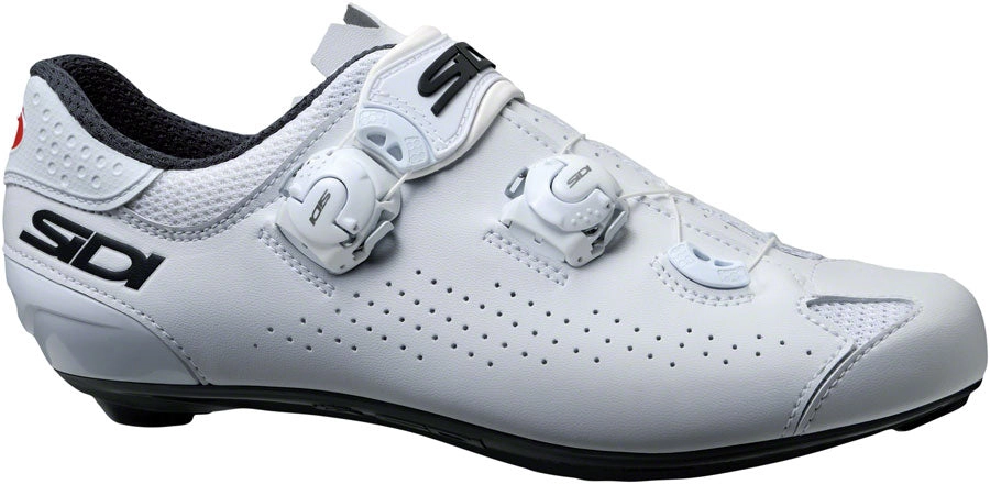 Sidi Genius 10  Road Shoes - Men's, White/White, 43.5
