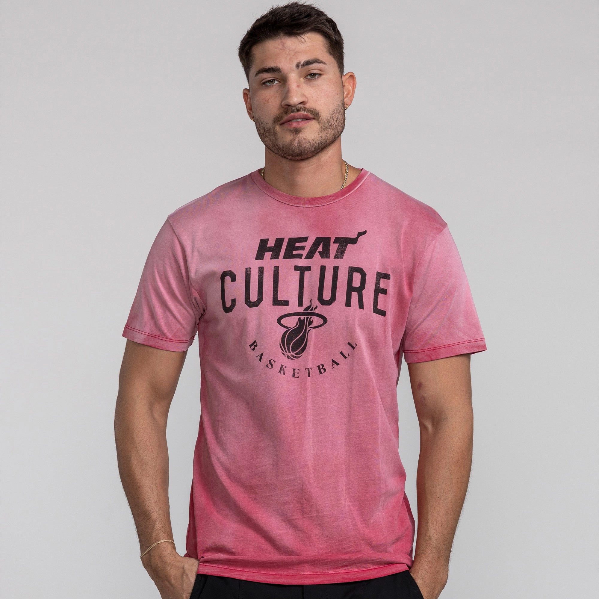 Sportiqe HEAT Culture: Blood Red Wordmark Tee