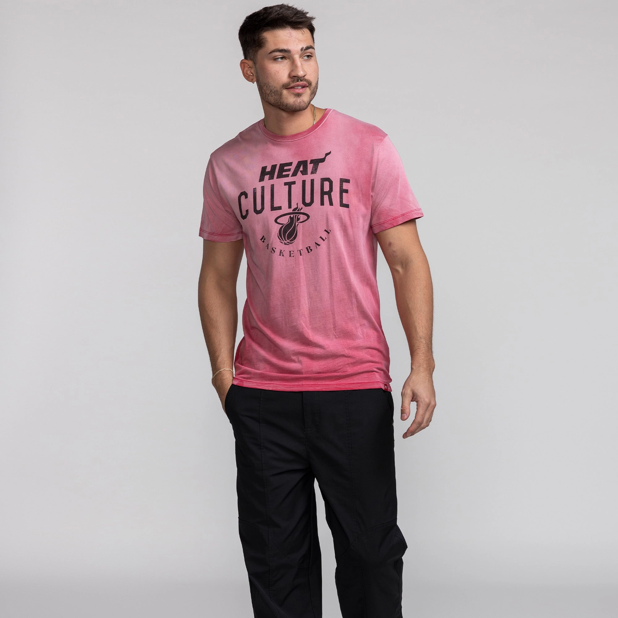 Sportiqe HEAT Culture: Blood Red Wordmark Tee
