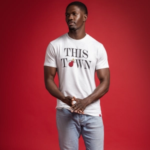 Sportiqe Miami HEAT This Town Tee