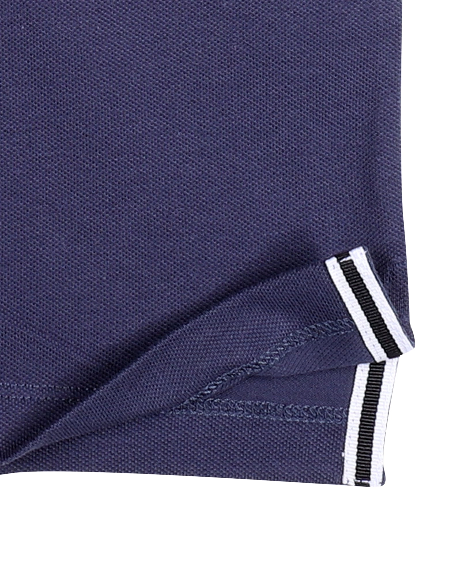 Stone Island Junior Logo Patch Short Sleeved Polo Shirt