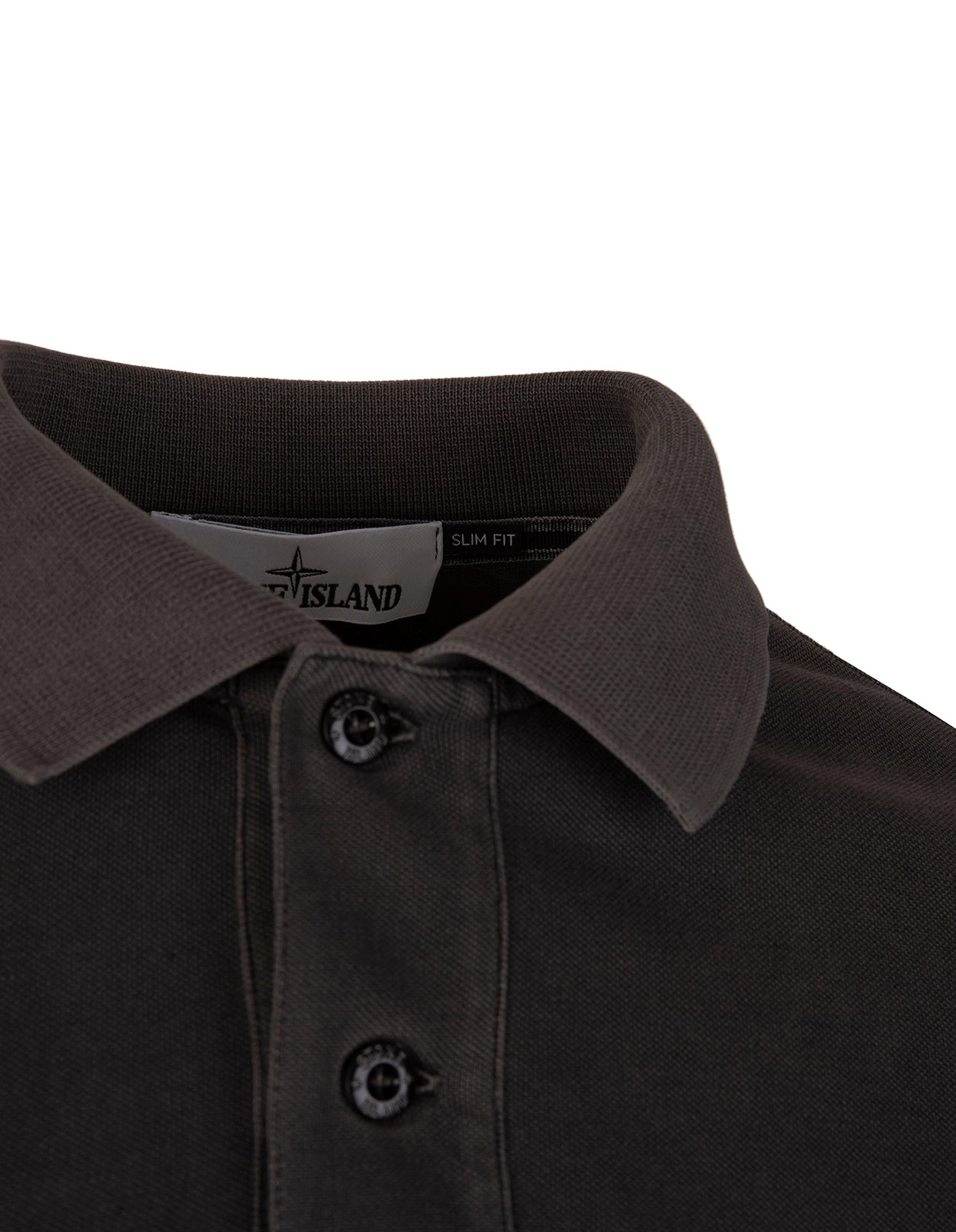 Stone Island Logo-Patch Short-Sleeved Polo Shirt
