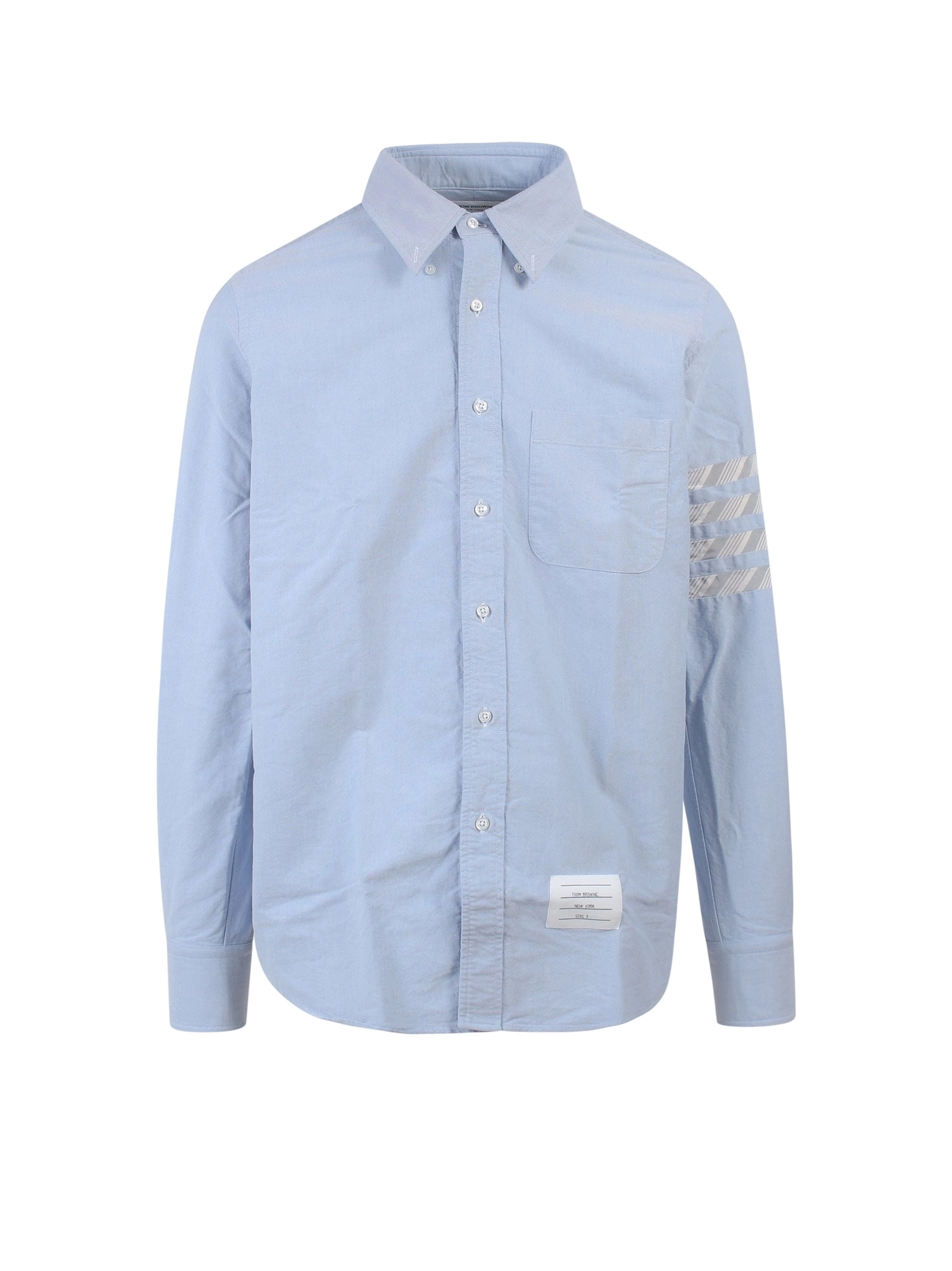 Thom Browne 4-Bar Long-Sleeved Shirt