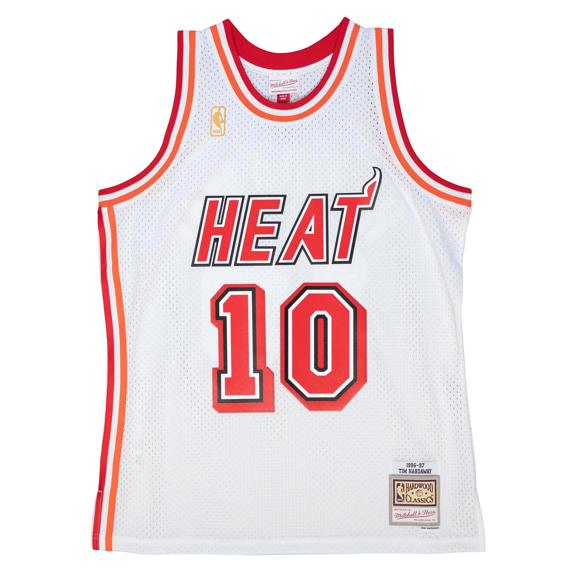 Tim Hardaway Mitchell & Ness Miami HEAT 1996-97 Swingman Jersey