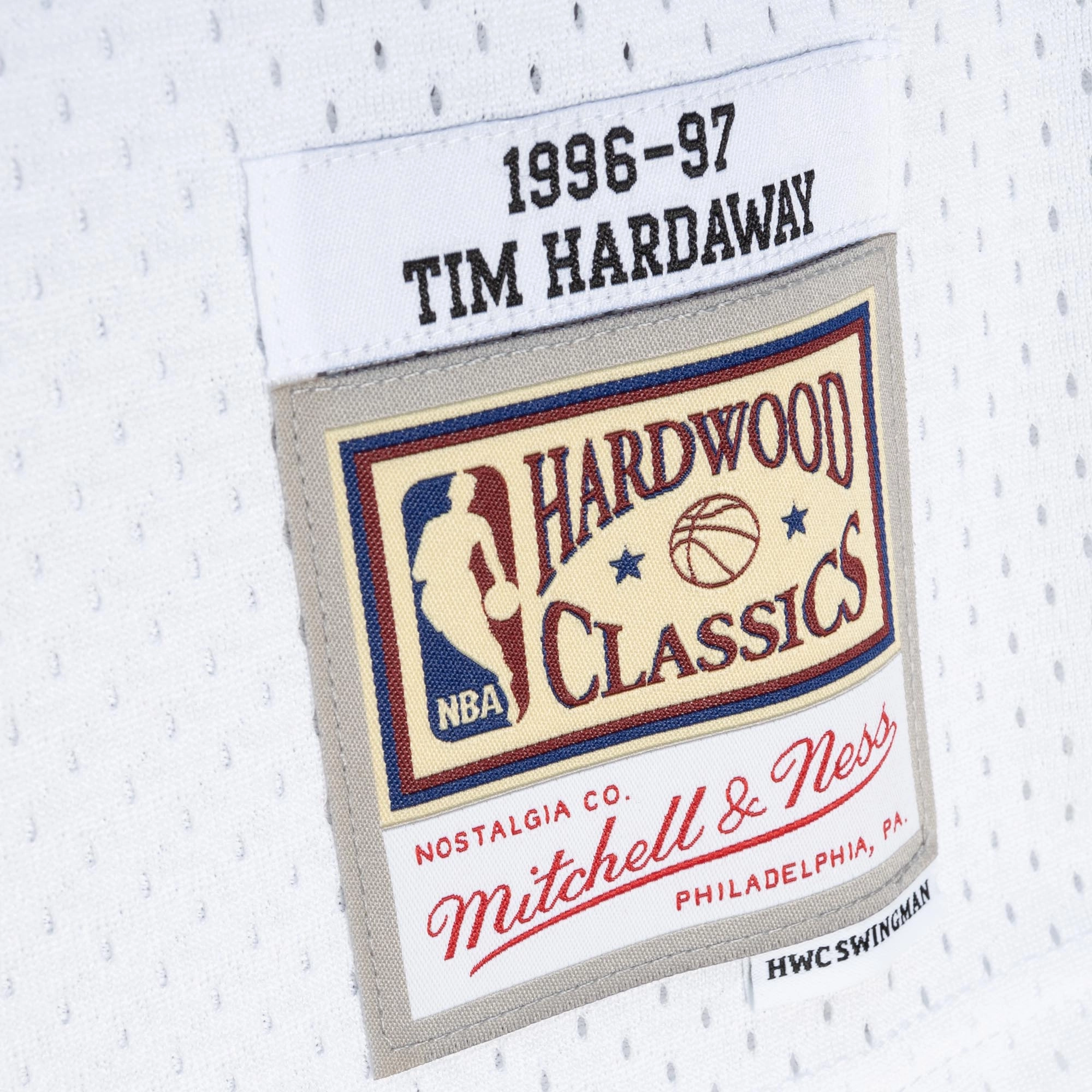 Tim Hardaway Mitchell & Ness Miami HEAT 1996-97 Swingman Jersey