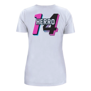 Tyler Herro New Era Miami Mashup Vol. 2 Women's Name & Number Tee