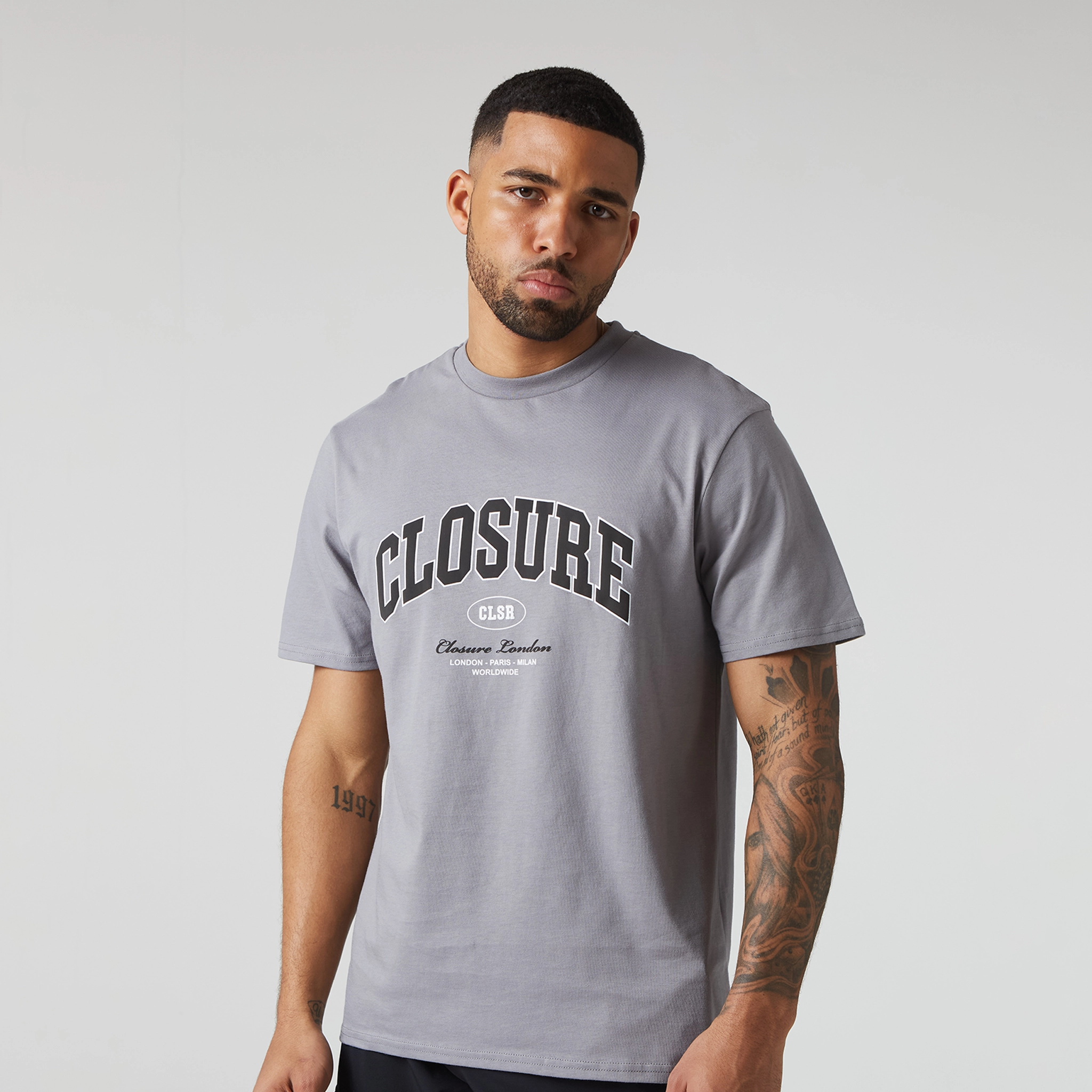 Varsity T-Shirt | Grey
