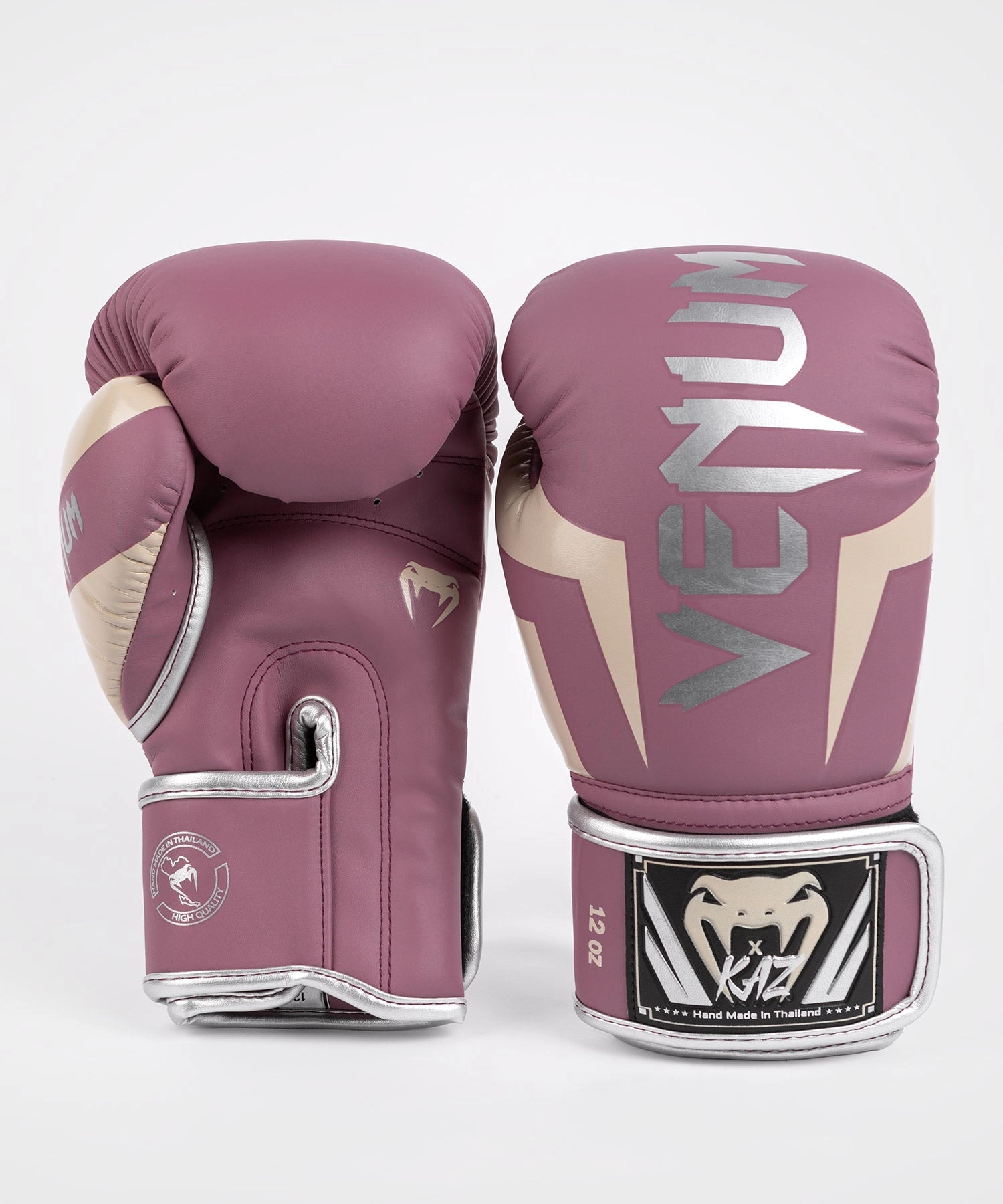 Venum x Kaz Elite Boxing Gloves - Dusky Orchid