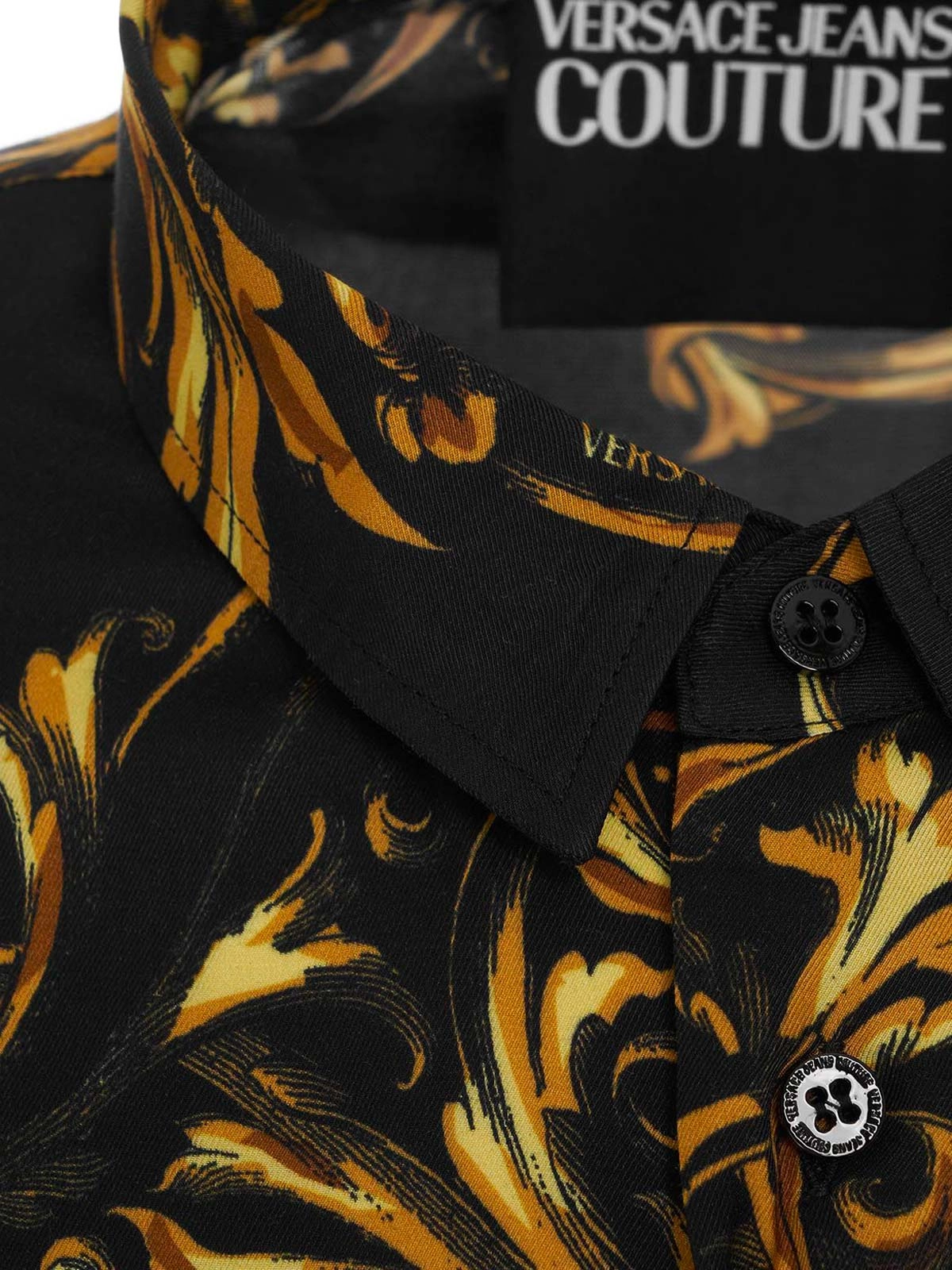 Versace Jeans Couture Graphic-Print Buttoned Shirt