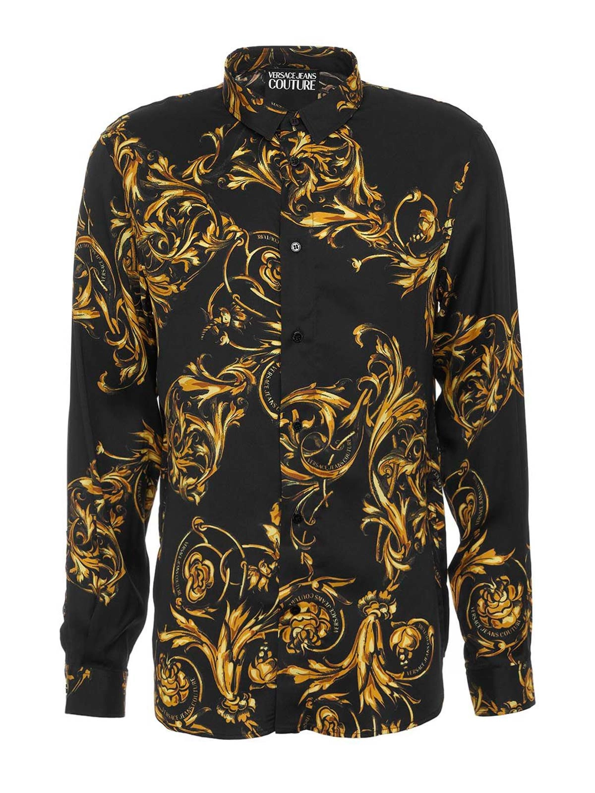 Versace Jeans Couture Graphic-Print Buttoned Shirt