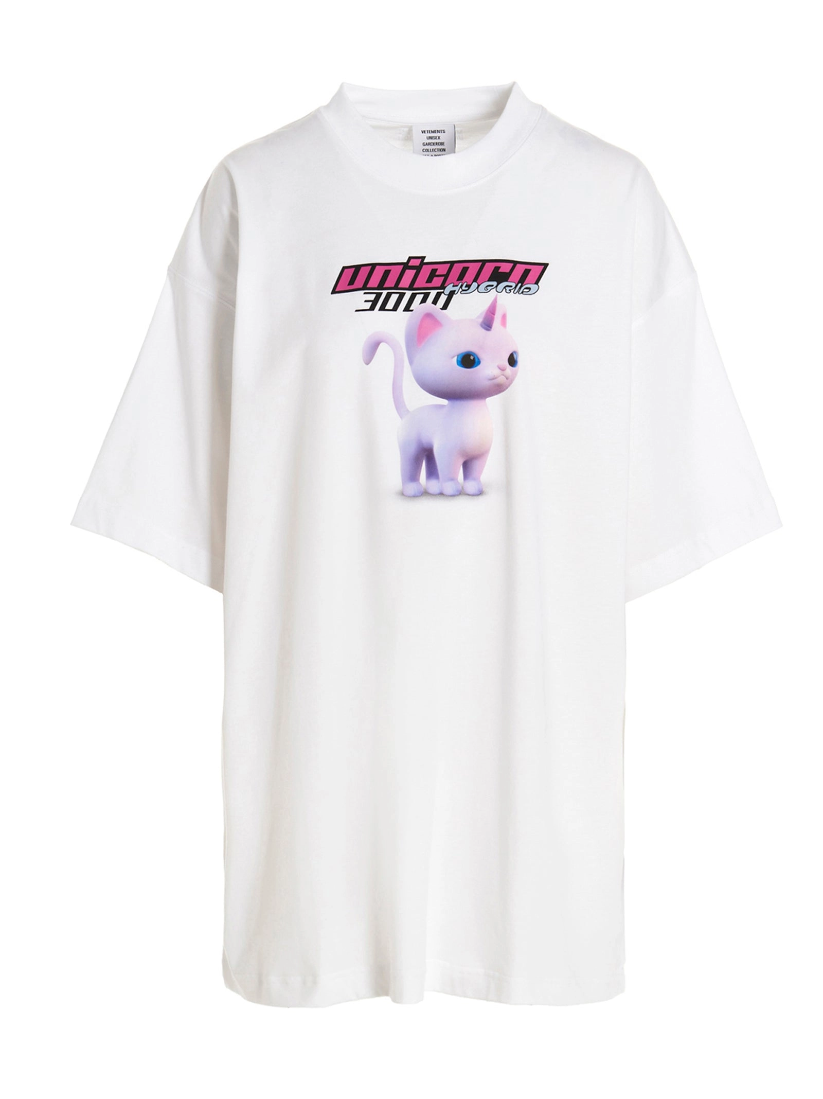 Vetements Graphic Printed Crewneck T-Shirt