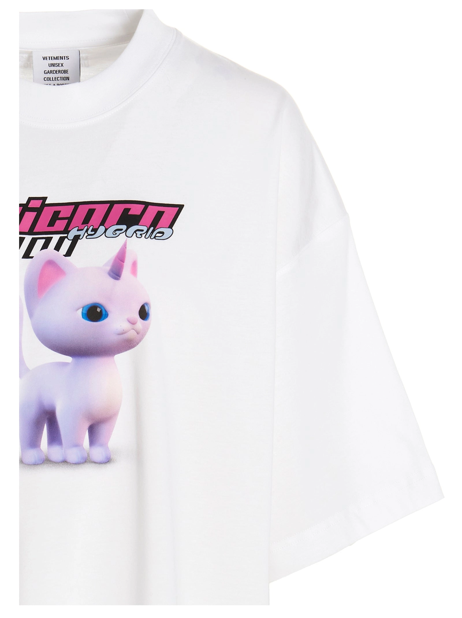 Vetements Graphic Printed Crewneck T-Shirt