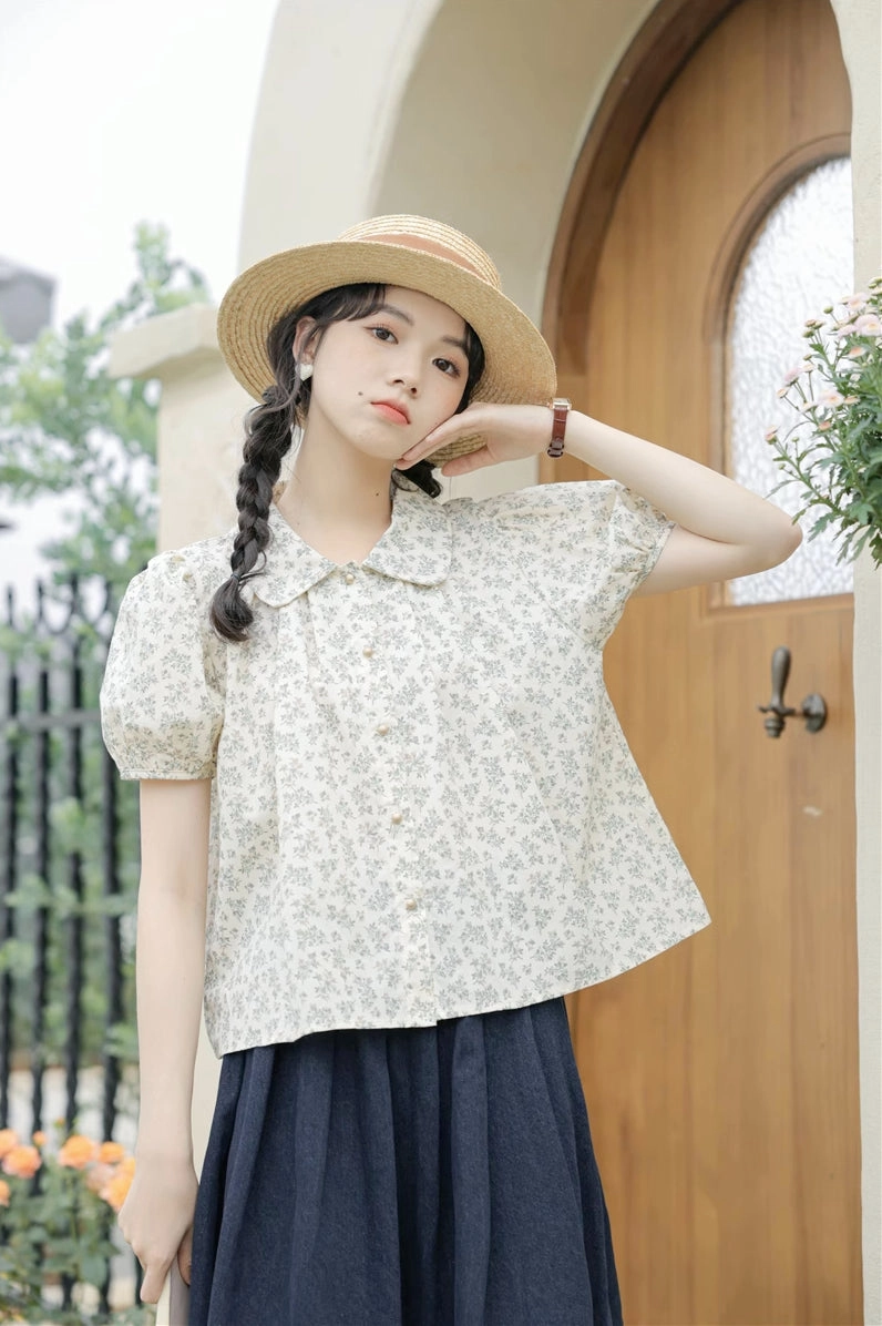 Wild Iris Blouse (2 Colors)