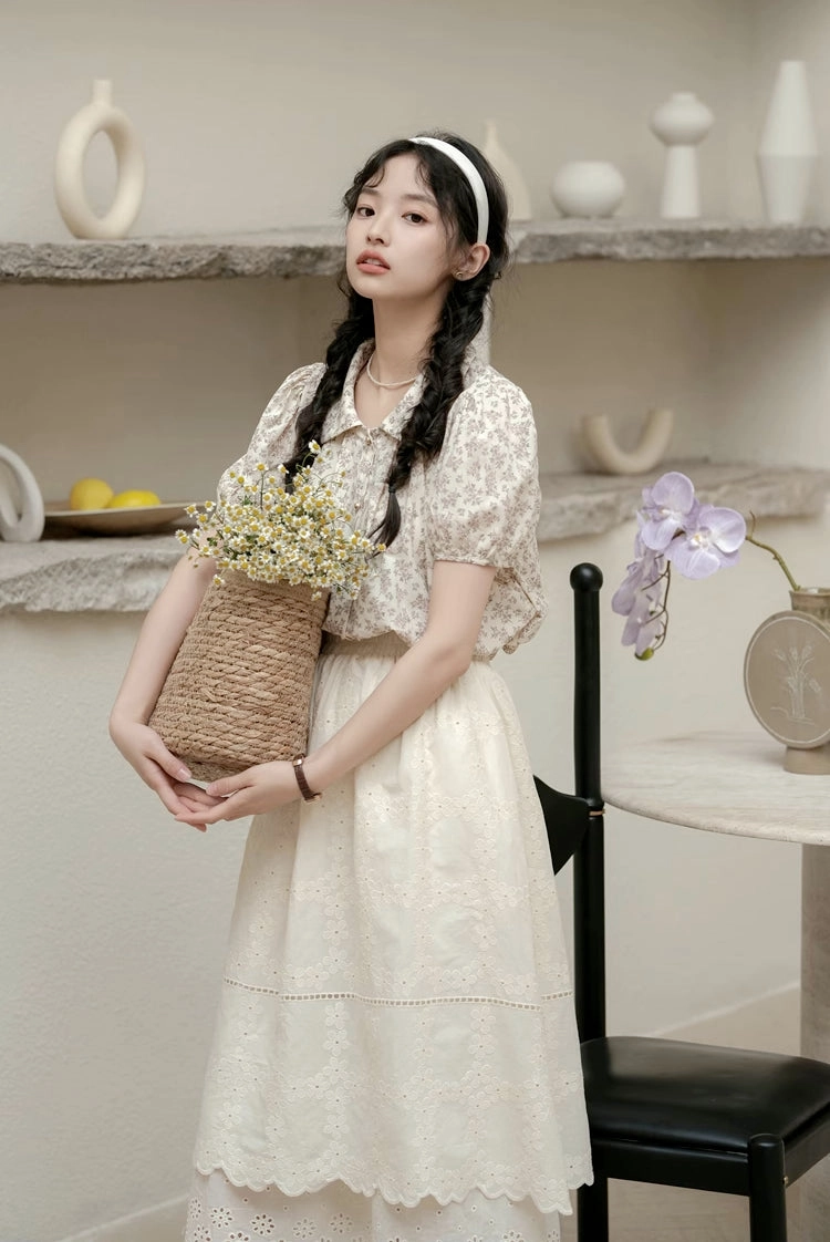 Wild Iris Blouse (2 Colors)