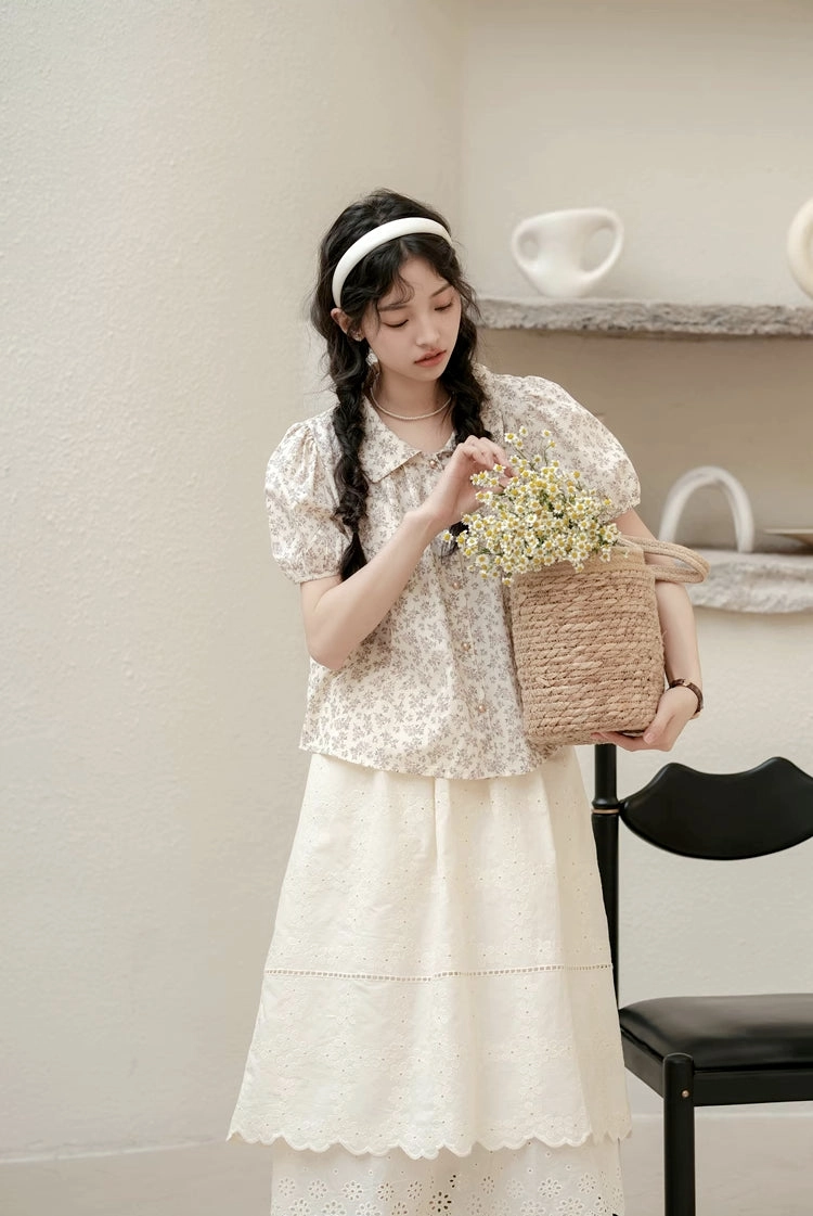 Wild Iris Blouse (2 Colors)