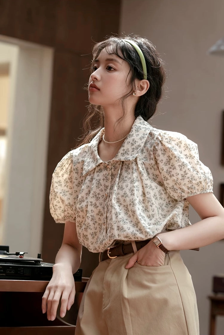 Wild Iris Blouse (2 Colors)