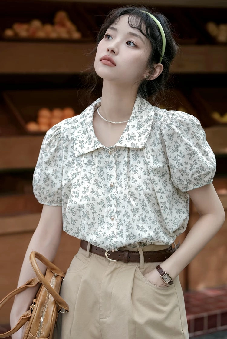 Wild Iris Blouse (2 Colors)