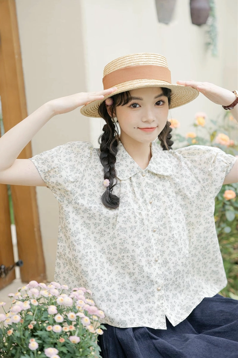 Wild Iris Blouse (2 Colors)