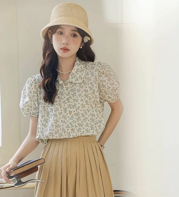 Wild Iris Blouse (2 Colors)