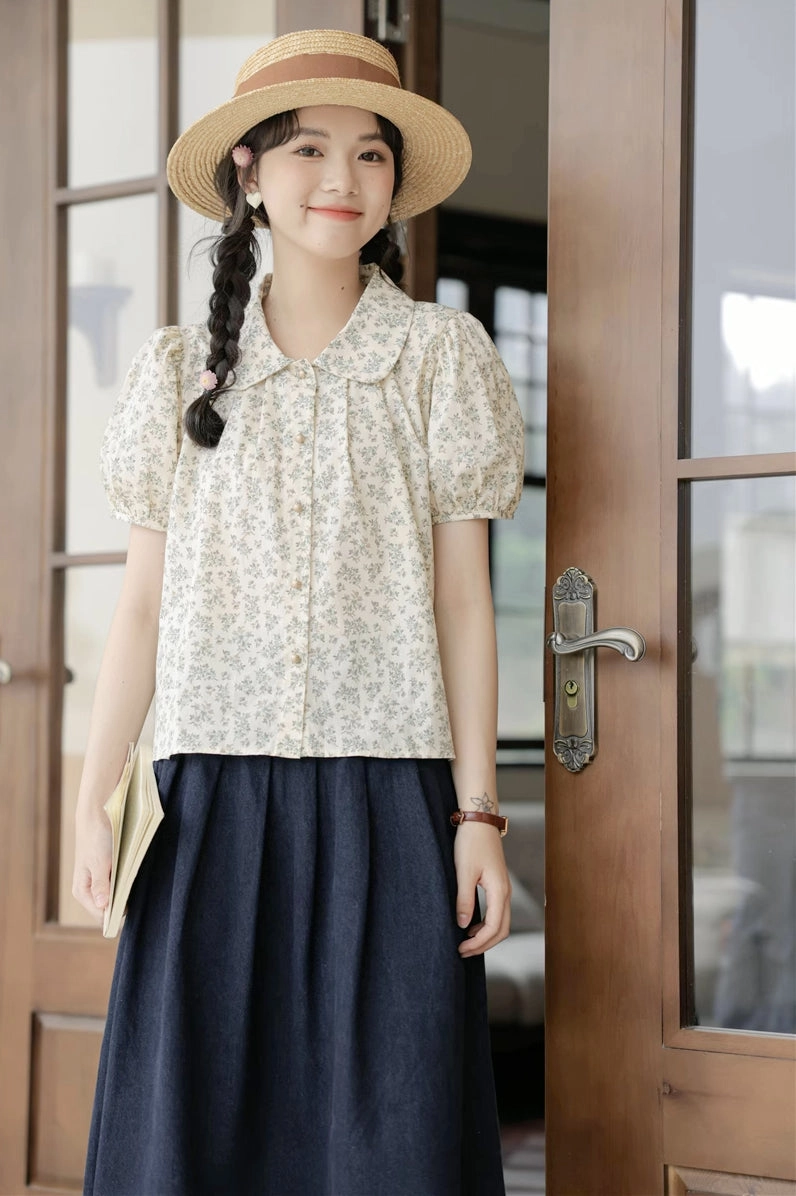 Wild Iris Blouse (2 Colors)