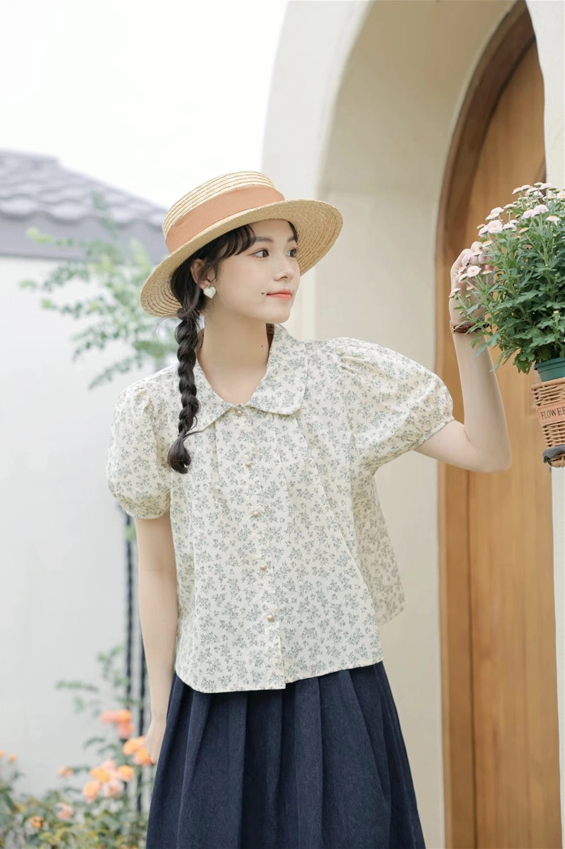 Wild Iris Blouse (2 Colors)