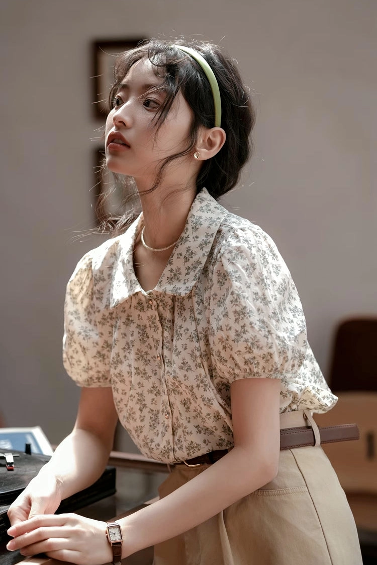 Wild Iris Blouse (2 Colors)