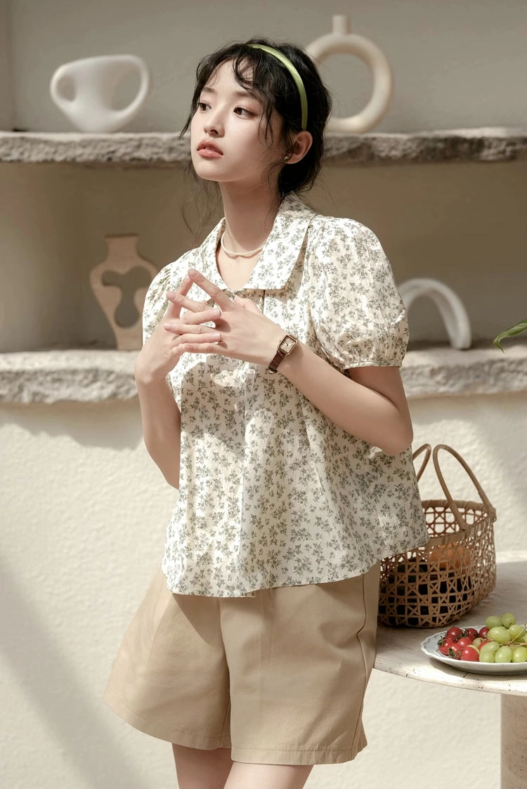 Wild Iris Blouse (2 Colors)