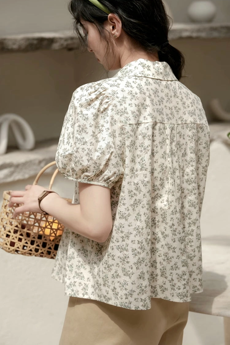 Wild Iris Blouse (2 Colors)