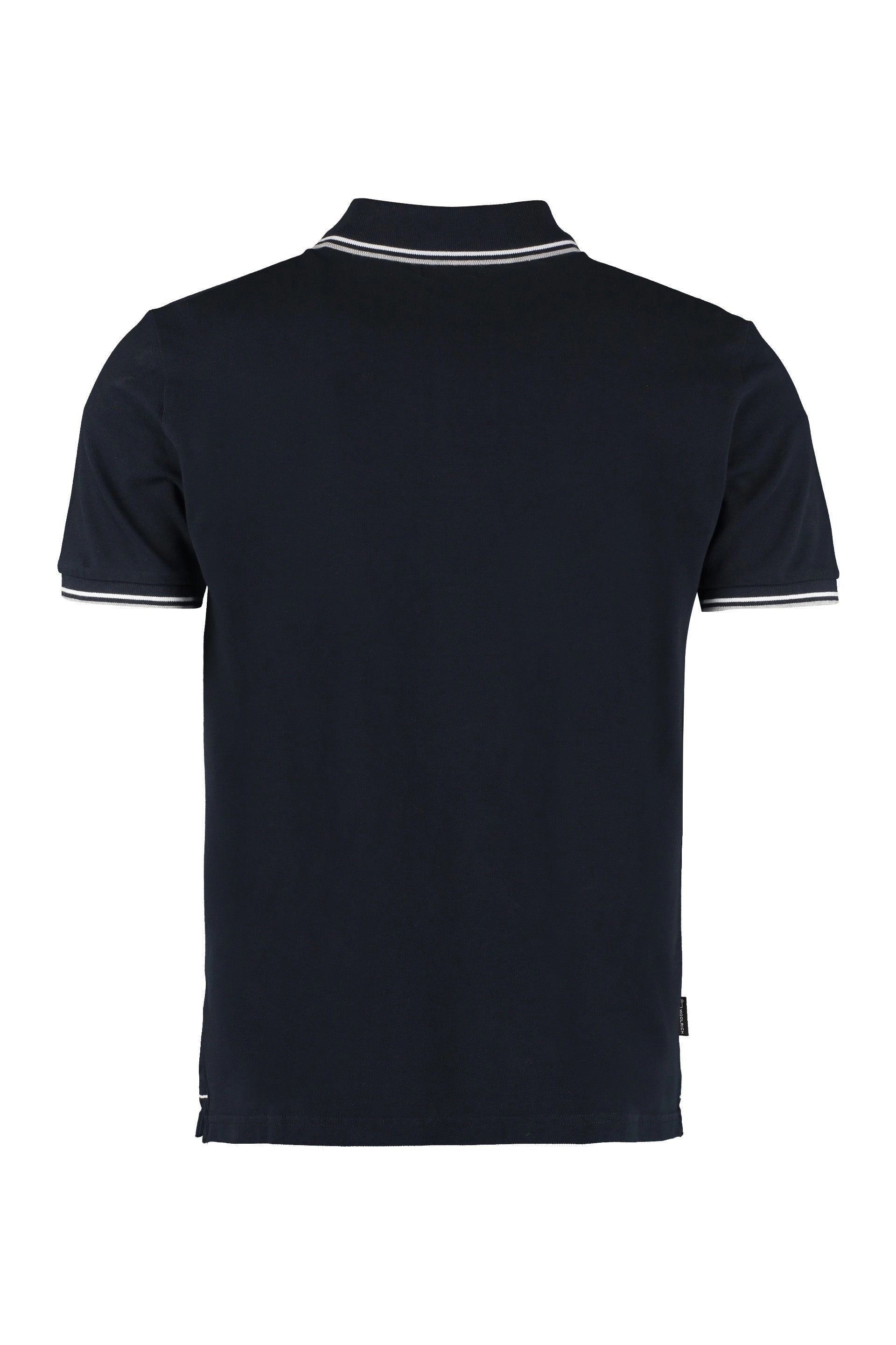 Woolrich Logo Embroidered Short-Sleeved Polo Shirt