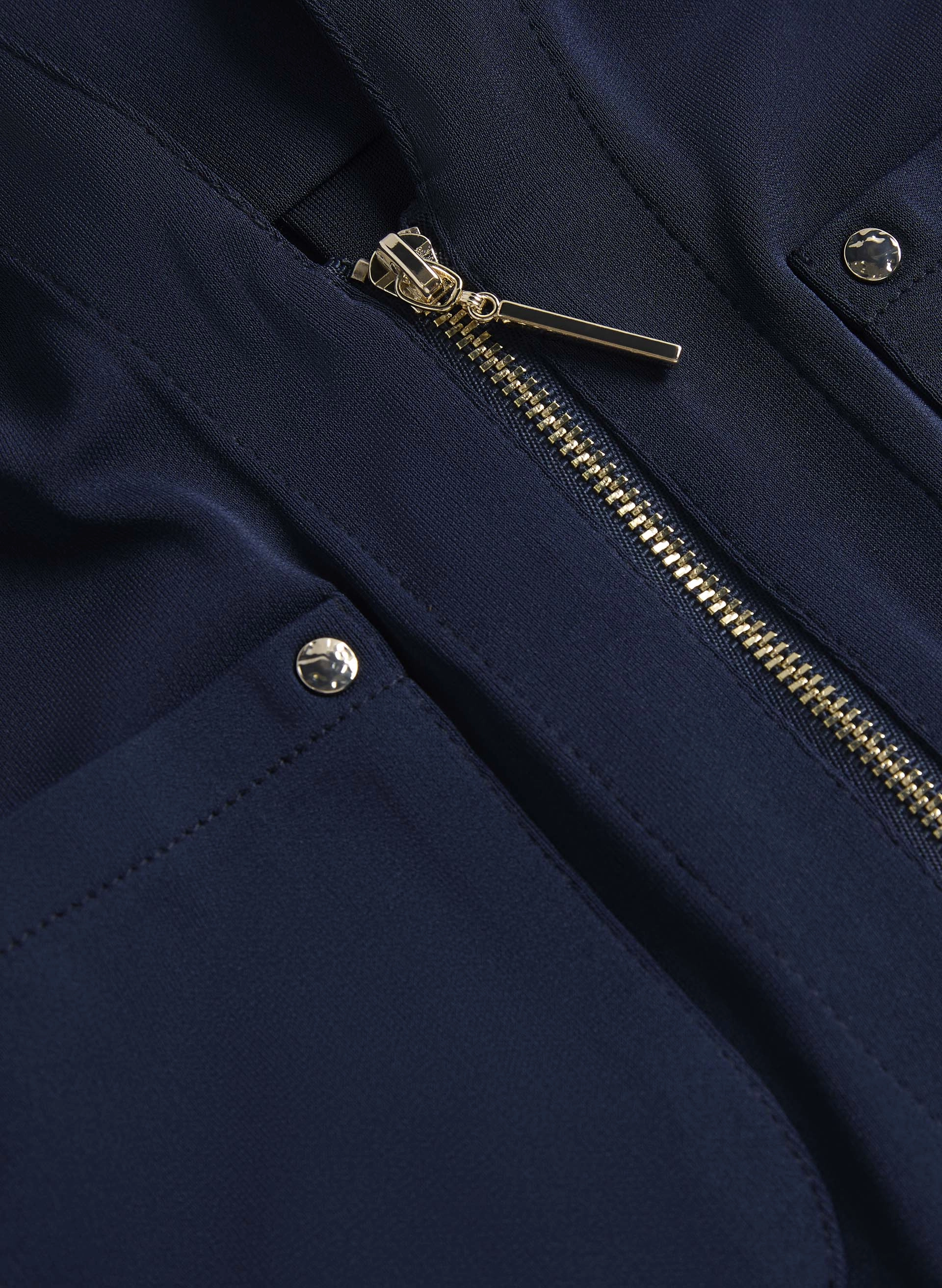 Zip Neck Dress